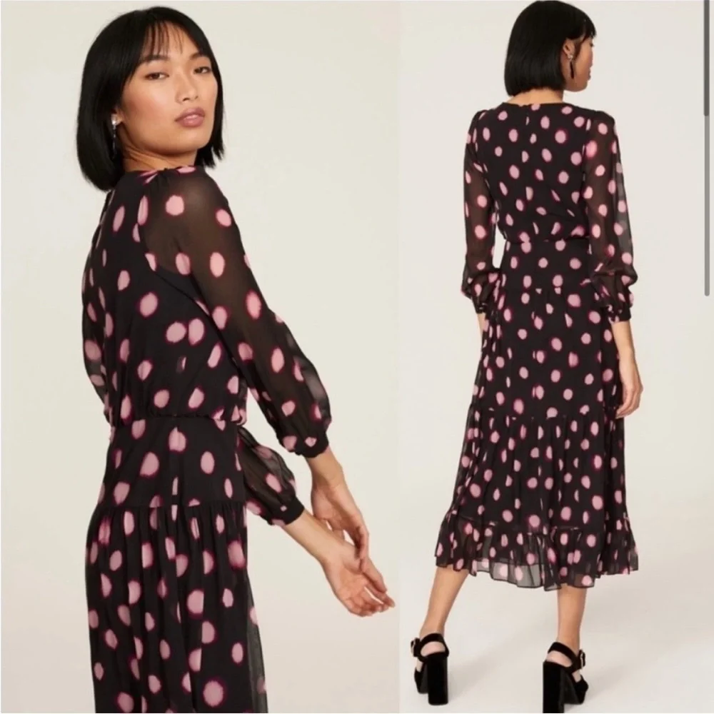 SALONI Isa Ruffle Dress - Picture 10 of 10